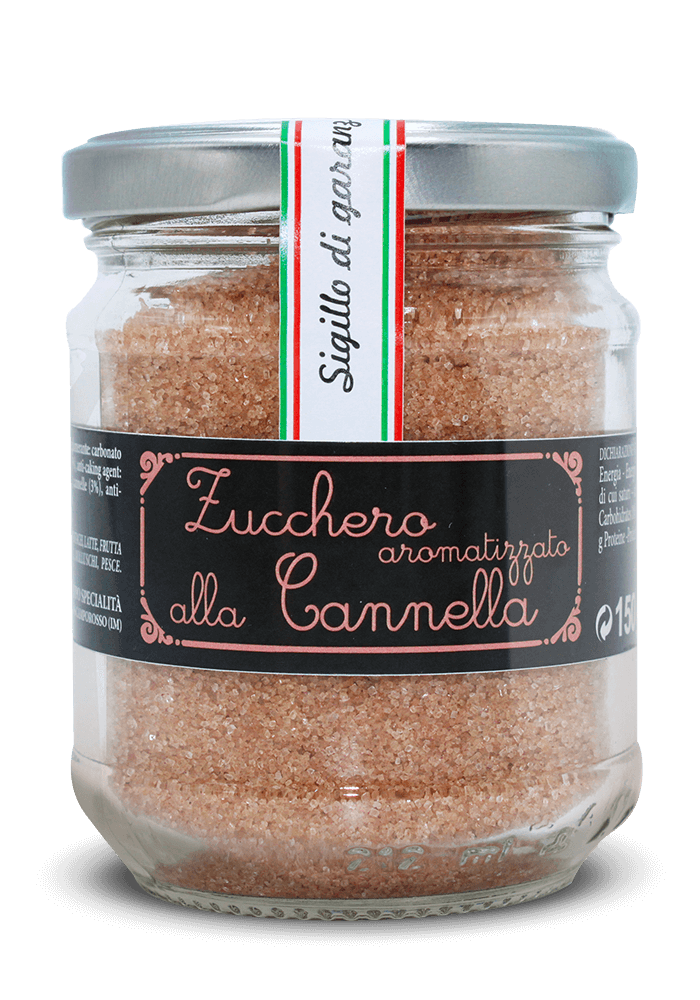 Zucchero aromatizzato alla Cannella - 150gr/550gr